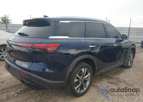 2024 Infiniti Qx60 Luxe Awd z USA, uszkodzony, nr VIN 5N1DL1FS9RC330993